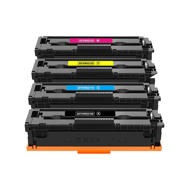 HP 207X tonerset 4 kleuren