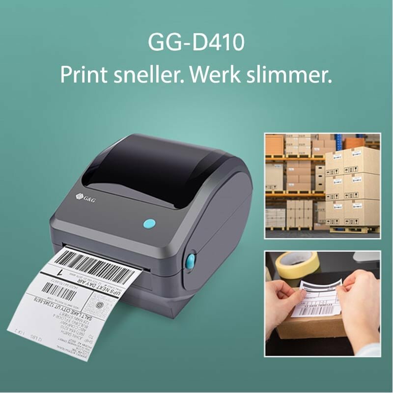 GG-D410 Desktop Labelprinter