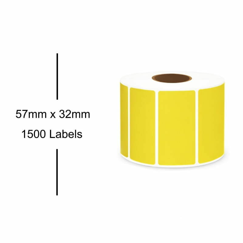 Zebra labels 57x32mm 