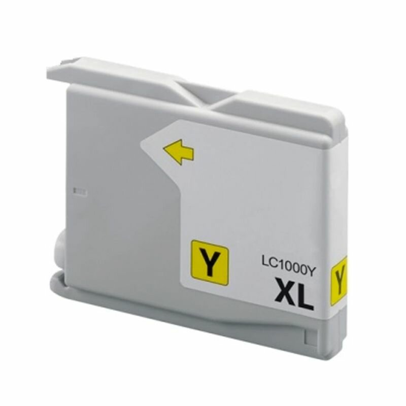 Brother LC-1000 inktcartridge geel 