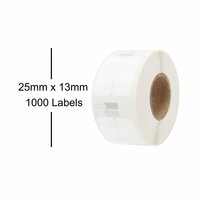 DYMO 11353 / S0722530 Labels (25x13mm)