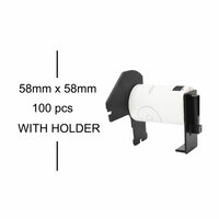 Brother DK-11207 CD/DVD Labels (58mm Rond)