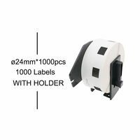 Brother DK-11218 Labels (24mm Rond)