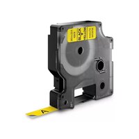 DYMO D1 40918/S0720730 Labeltape 9mm Zwart op Geel