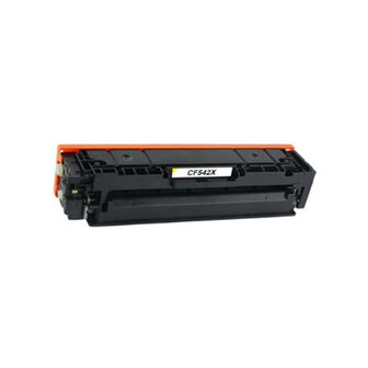 Huismerk HP 203A (CF542A) Toner Geel