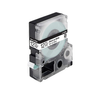 Epson LC-4WBN9 (C53S625416) Tape Zwart Op Wit 12 mm. 