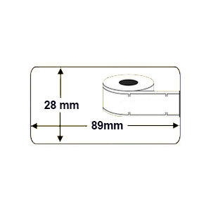 Huismerk DYMO 99010 / S0722370 Labels (89x28mm)