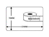 DYMO 11355 (S0722540) Labels 19mmx51mm 500 Stuks