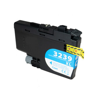 Brother LC-3239XLC Inktcartridge Cyaan Hoge Capactiteit