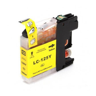 Brother LC-125Y inktcartridge geel