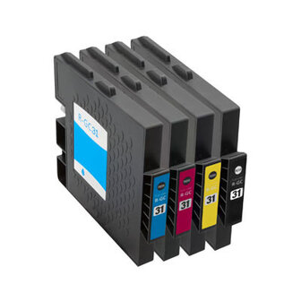 Ricoh GC-31 inktcartridges 4 pack