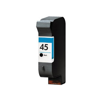 Huismerk HP 45 (51645AE) Inktcartridge Zwart
