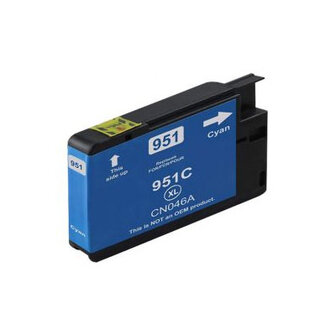 Huismerk HP 951 XL Inktcartridge Cyaan