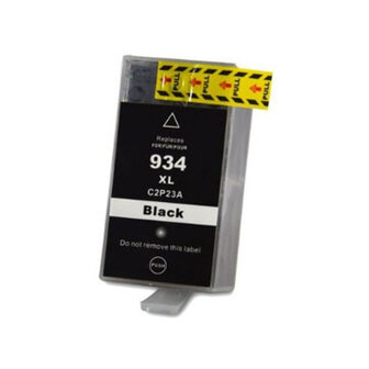 Huismerk HP Nr. 934XL (C2P23AE) Inktcartridge Zwart