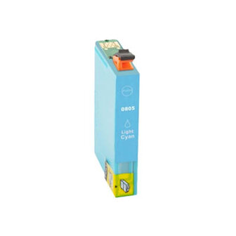 Epson T0805 Inktcartridge Licht Cyaan