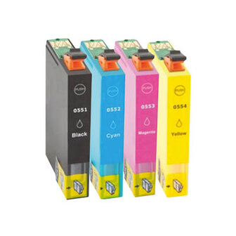 Epson T0556 Inktcartridges Multipack 4-Pack