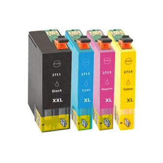 Epson 27XL (T2715) Inktcartridges Multipack 4-Pack