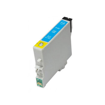 Huismerk Epson T0485 (C13T04854010) Inktcartridge Licht Cyaan