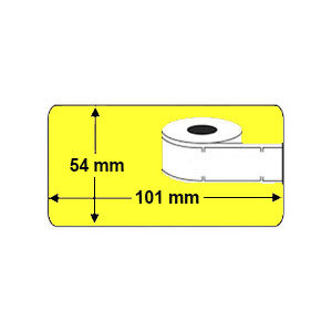 Huismerk DYMO 99014 / S0722430 Labels Geel (101x54mm)