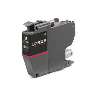 Brother LC-421XLM Inktcartridge Magenta Hoge Capaciteit