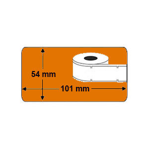 Huismerk DYMO 99014 / S0722430 Labels Oranje (101x54mm)