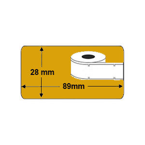 Huismerk DYMO 99010 / S0722370 Labels Goud (89x28mm)