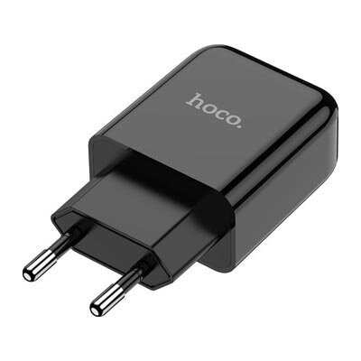 HOCO Compacte USB Oplader Zwart (N2B)