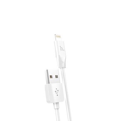 Hoco snellaad USB kabel lightning wit - 1mtr. (X1-L1R)