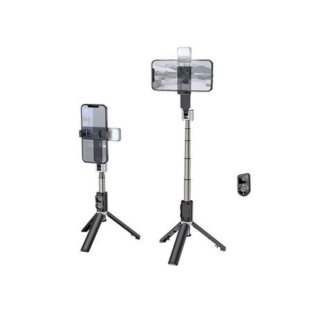 Hoco K16 Aluminium All-in-one telescopische Selfie Stick 