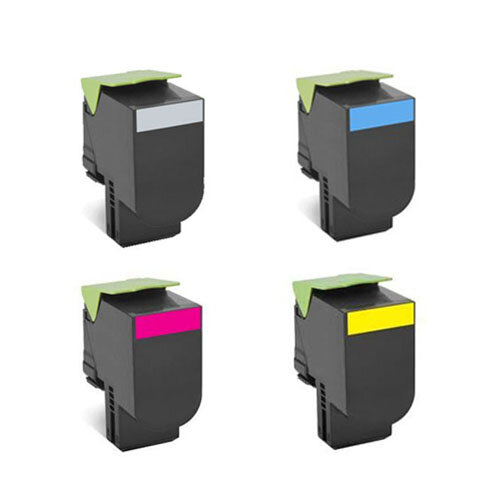 Lexmark C540 tonerset multipack 4 kleuren