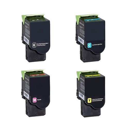 Lexmark 74C2SK0/C0/M0/Y0 tonerset Multipack