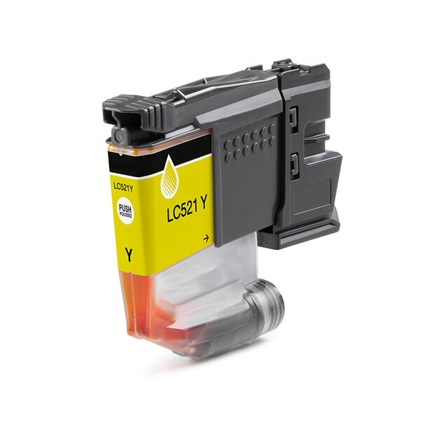 Brother LC-521Y Inktcartridge Geel