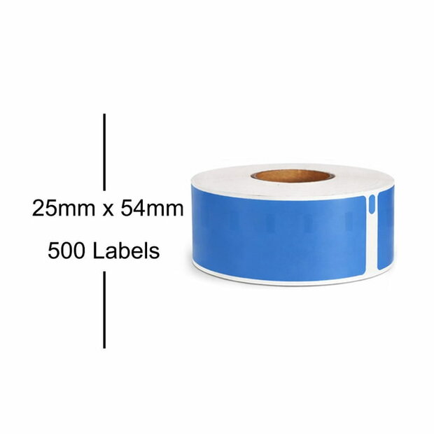 Dymo 11352 labels blauw