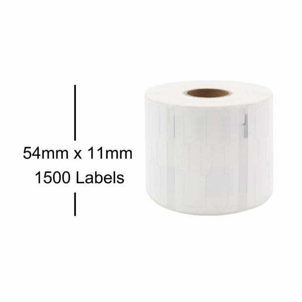 DYMO 11351 / S0722510 kunststof Labels (54x11mm)