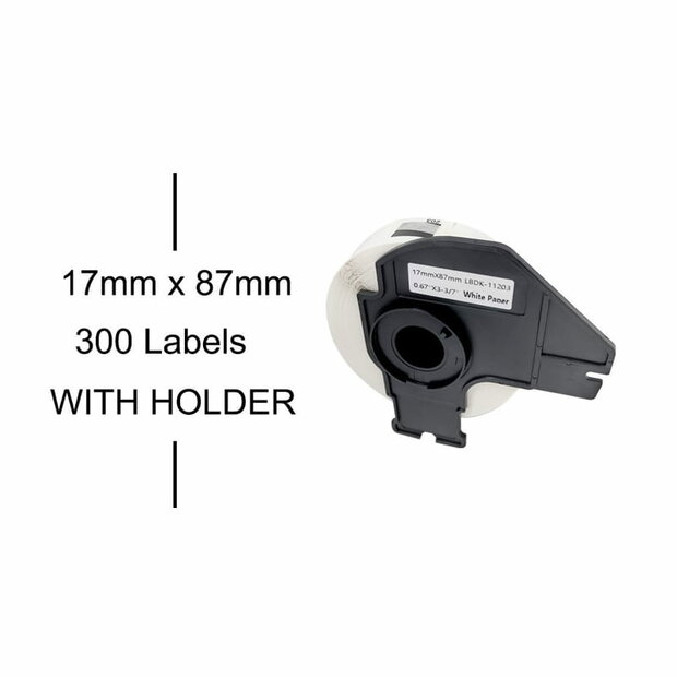 Brother DK-11203 Labels (17x87mm)