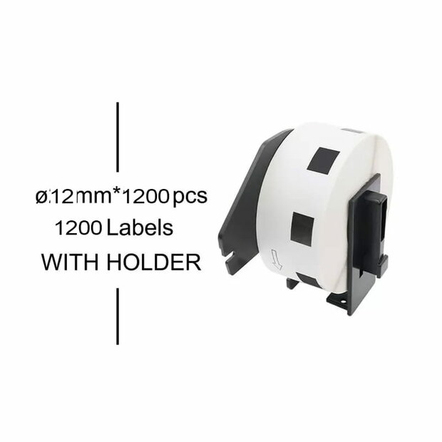 Brother DK-11219 Labels (12mm Rond)