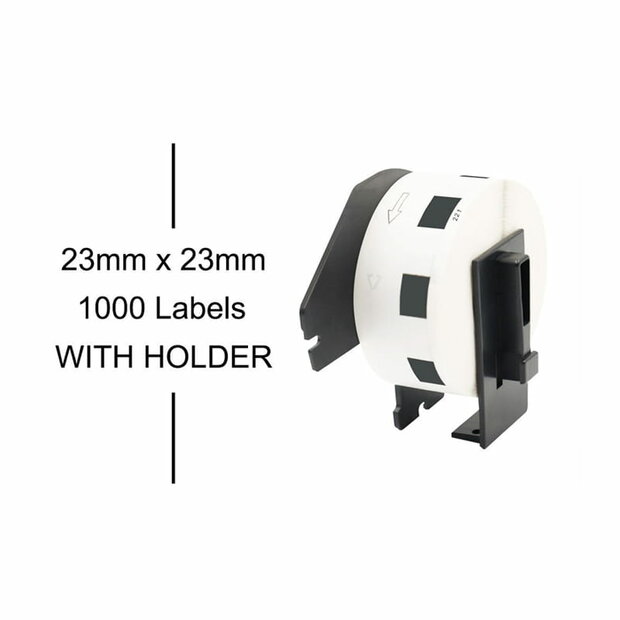 Brother DK-11221 Labels (23x23mm)