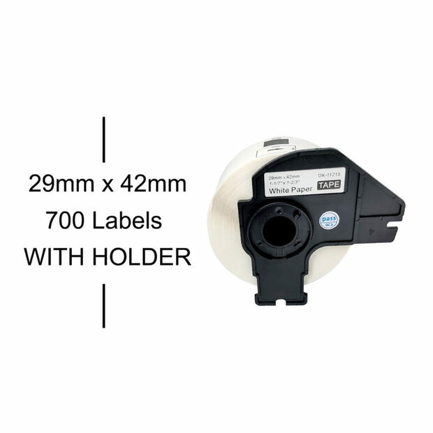 Brother DK-11215 Labels (29x42mm)