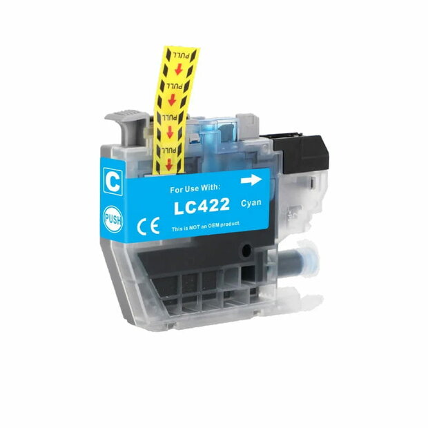 Brother LC-422XLC inktcartridge cyaan 