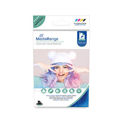 MediaRange Fotopapier High Glossy 10x15, 220 gr/m2, 50 Vel