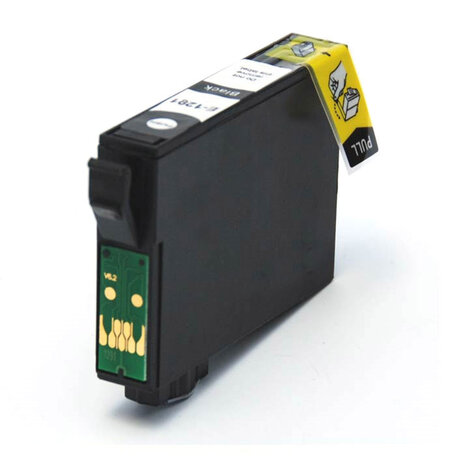 Huismerk Epson T1281 Inktcartridge Zwart