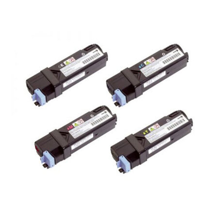 Huismerk Dell 2130/2135 (593-10312/593-10315) Toners Multipack (zwart + 3 kleuren)