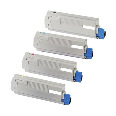 Huismerk OKI (C310/C330/C350) 44469704-44469803 Toners Multipack (zwart + 3 kleuren)