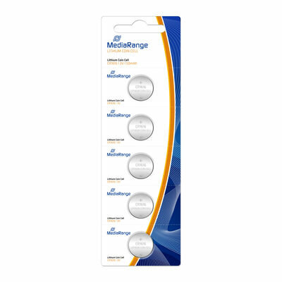 MediaRange Premium Alkaline Knoopcel Batterij CR1616 3V (5 stuks)