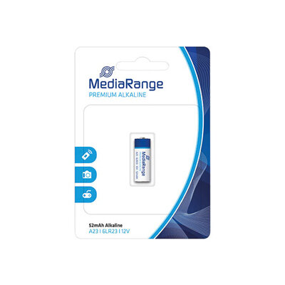 MediaRange Premium Alkaline batterij 6LR23 A23 12V (1 stuks)
