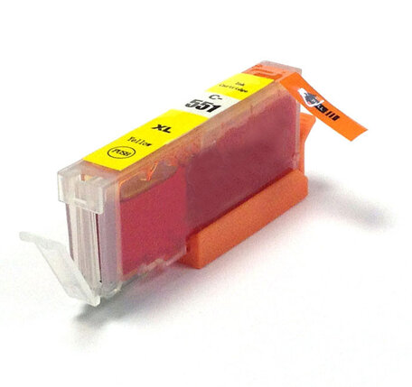 Huismerk Canon CLI-551 XL Inktcartridge Geel