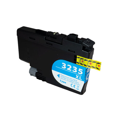 Huismerk Brother LC-3235 XL Inktcartridge Cyaan