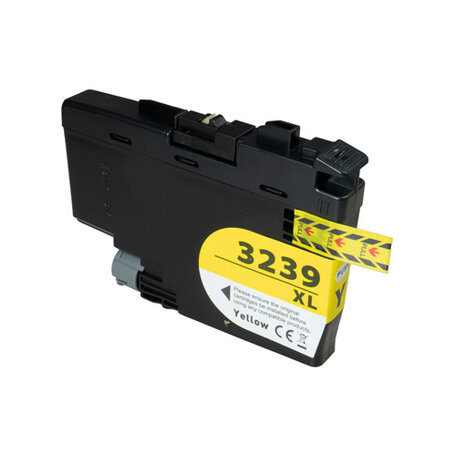 Huismerk Brother LC-3239 XL Inktcartridge Geel