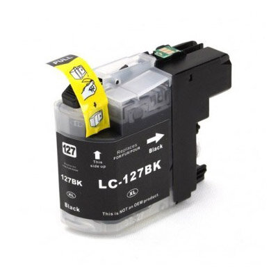 Huismerk Brother LC-127 XL Inktcartridge Zwart