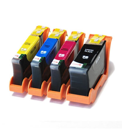 Huismerk Lexmark 100XL Inktcartridges Multipack (zwart + 3 kleuren)